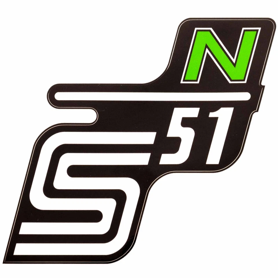 Klebefolie Seitendeckel -N- grün, S51 - Bild 1 von 1