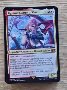 Custom Commander Deck ~ Stormforged ~ Lightning, Army of One ~ 100 Card Deck - Picture 1 of 4