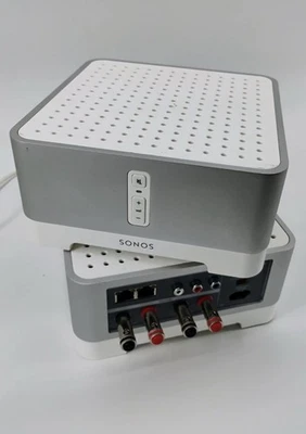 Sonos Connect: amplificador transmisor de medios digitales blanco/gris (1 por $120, 2 por $225) Foto 1 de 3