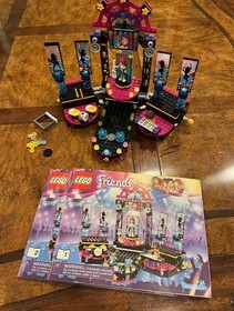 LEGO Friends 41105 Pop Star Show Stage With Minifigures 100% Complete W/ Manuals