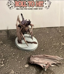 Warhammer 40k Tyranid Winged Prime 1x modellino in plastica dipinto da tavolo - Foto 1 di 1