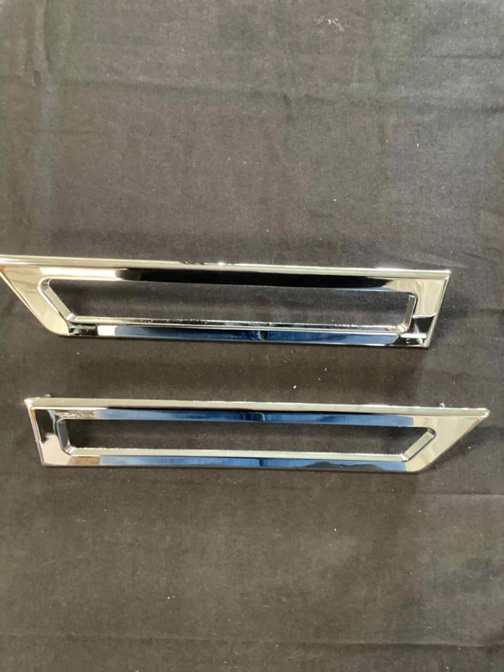 Biseles de luz de señalización trasera cromados Chevy Impala Caprice 1971-1973 Foto 1 de 2