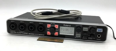 Roland UA-1010 OCTA-CAPTURE USB Audio Interface Digital Recorder Tested Japan - Image 1 of 4