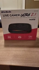 AVerMedia Live Gamer Ultra 2.1-4K Plug & Play Capture Card w/ VRR & HDR - Picture 1 of 2