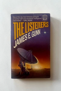 JAMES E. GUNN The Listeners | 1985 First Ballantine Books Mass Market Paperback - Picture 1 of 7