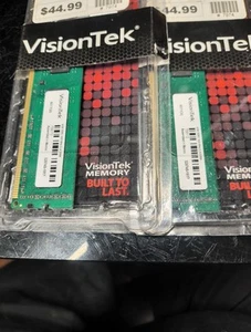 VisionTek 4GB PC RAM DDR3 1600 (PC3 12800) Desktop Memory Model 900383 CL9 - Picture 1 of 5