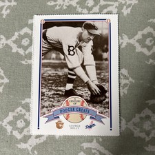 1989 Smokey The Bear Century Of Los Angeles Dodger Greats George Kelly #14!