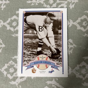 1989 Smokey The Bear Century Of Los Angeles Dodger Greats George Kelly #14!
