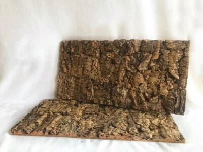 KORK-KÜHNE Terrarium- Rückwand Kork Natur Deko Korkplatte 100 % Naturkork 610 x 305 mm