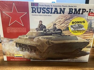 Tanque de combate de infantería anfibia Lindberg ruso BMP-IU 76003 escala 1/35 M964 - Imagen 1 de 6