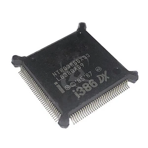 Intel NT80386DX33 CPU i386DX Processor QFP132 33MHz NOS 80386 K - Picture 1 of 9