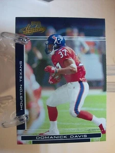 2006 Playoff Absolute Memorabilia Football Card  #66 Domanick Davis    (88785) - Picture 1 of 2