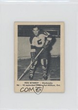 1951-52 Laval Dairy QSHL Pete Wywrot #46