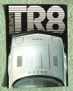 Triumph TR8 Foldout Factory Sales Prospekt 1980 - Bild 1 von 1
