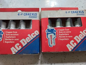 2 x Sets AC Delco CR42XLS Spark plugs x 4 Austin Rover Bedford Toyota Mazda Etc - Picture 1 of 3