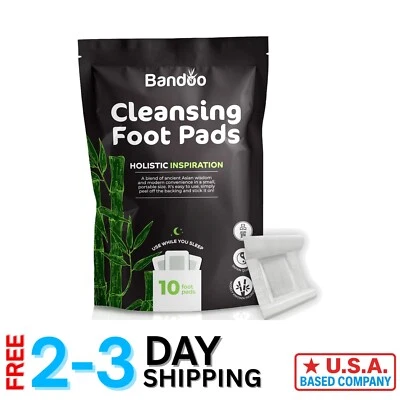 Almohadillas naturales para el cuidado de los pies para hombres y mujeres - Limpia y refresca tus pies (10 almohadillas) Foto 1 de 4