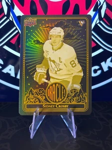 Sidney Crosby 2024-25 Upper Deck Extended Oracles Yellow O-2 - Foto 1 di 2