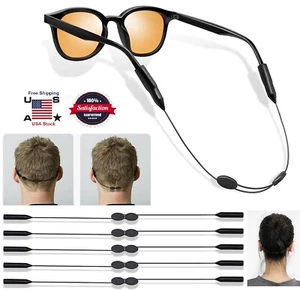8× Sports Sunglasses Neck Cord Strap Eyeglass Glasses String Lanyard Holder US - Picture 1 of 15