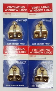 Ferum BD960 Ventilating Window Lock Lot of 4 Rust Resistant Finish - Picture 1 of 1