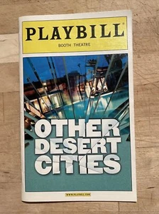 ¡Otras ciudades del desierto junio 2012 Broadway Playbill! ELIZABETH MARVEL Thomas Sadoski - Imagen 1 de 6