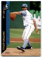 2015 CHOICE MYRTLE BEACH PELICANS TYLER SKULINA MYRTLE BEACH PELICANS #22