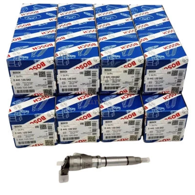 8X 0445120042 Fuel Injector For 2006-07 Chevy GMC Duramax LBZ Hummer 6.6L Bosch — 第 1/4 张图片