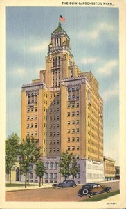 Postal de Mayo Clinic Rochester Minnesota 1938 - Imagen 1 de 2
