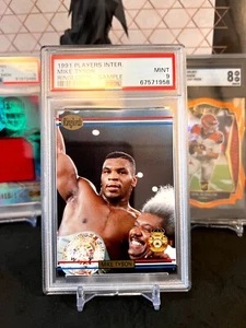 ⭐️ MIKE TYSON 1991 JUGADOR INTERLUDIO RINGLORDS PSA 9 COMO NUEVO LOW POP SP 🔥 - Imagen 1 de 2