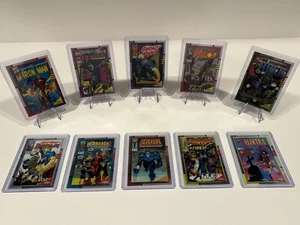 2024 Topps Chrome Marvel 90s CLASSIC COVERS Complete Set 1-10 - Picture 1 of 3