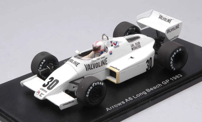 Arrows A6 GP USA Long Beach 1983 Alan Jones 1:43 SPARK S5780 - Immagine 1 di 1