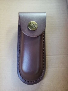 Braune Leder Gürteltasche, Holster, Scheide. - Bild 1 von 4