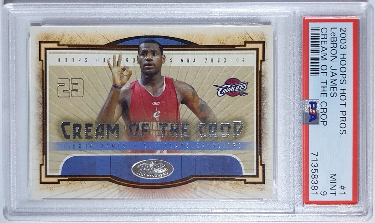 LeBron James Grade 9 Rookie Basketball Trading Cards & Accessories