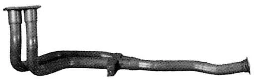 VEGAZ OR-168 Tubo de escape para OPEL Astra F CC (T92) Astra F Caravan (T92) - Imagen 1 de 4