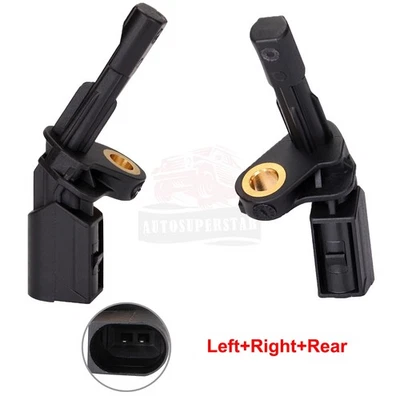 Sensor de velocidad de rueda ABS trasero 2 piezas para Volkswagen Beetle para Audi A3 Quattro Foto 1 de 4