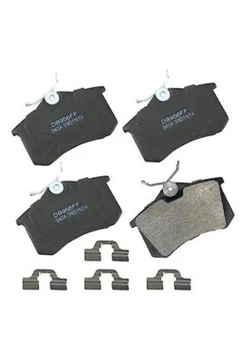 Juego de pastillas de freno de disco Carquest GMKD340A - Premium dorado semimetálico Audi A1 2012-13 Foto 1 de 2