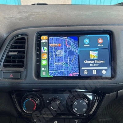 Apple CarPlay Android 13 Car Radio GPS WIFI For Honda HR-V 2016 2017 2018 2019 Foto 1 de 4