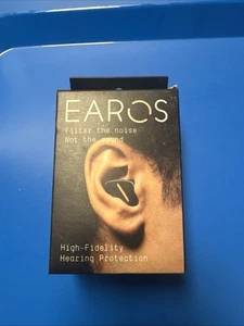 Tapones para los oídos con reducción de ruido de alta fidelidad EAROS One filtros auditivos de sonido 17 dB-NUEVO EN CAJA - Imagen 1 de 2