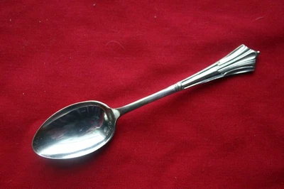 Ложка посеребренная оригинальная Albany от Sheffield Demitasse 4 5/8 дюйма б/у в отличном состоянии - Изображение 1 из 4