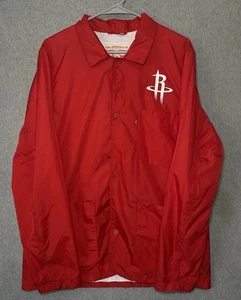 Levi's Houston Rockets rote NBA Jacke leichte Herren Gr. Medium - Bild 1 von 10
