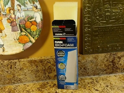 Bloques de filtro de bioespuma Fluvalaquatics filtración biológica y mecánica paquete de 2 Foto 1 de 4