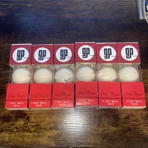 Vintage Dunlop Gary Player GP Signature Golf Balls 6 Sleeves 3 Balls per sleeve - Picture 1 of 6