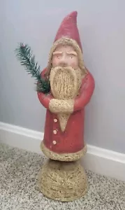 Folk Art Primitive Santa Belsnickel - Picture 1 of 5