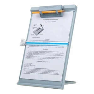 A4 Desktop-Dokumenten halter Plastik Lese stand Für Büro/Schule/Zuhause - Afbeelding 1 van 10