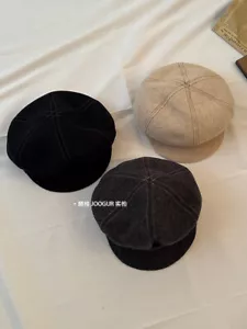 Hot Australian Hairy Beret Female 2024 NEW Forward Hat Painter Octagonal Hat - Picture 1 of 8
