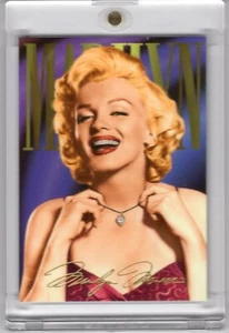 1993 Sports Time MARILYN MONROE #1-D The Diamond Card Real DIAMOND in Necklace - Picture 1 of 3