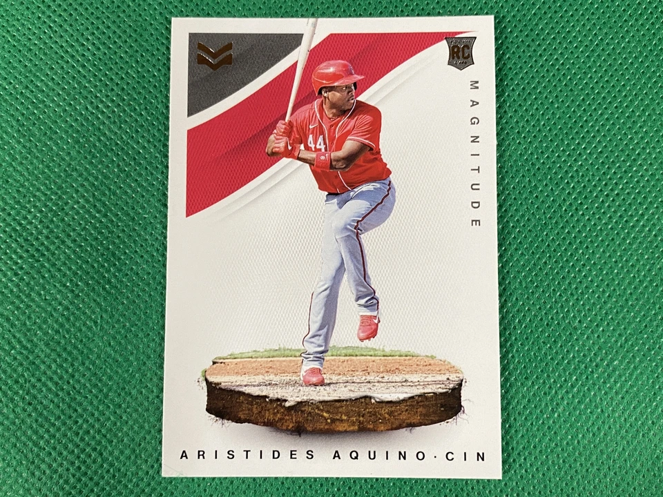 2020 Panini Magnitude #14 Aristides Aquino RC Rookie Cincinnati Reds - Image 1 of 1