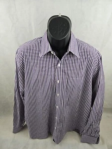 Untuckit Long Sleeve Button Up Shirt 2XL Striped Mens - Picture 1 of 5