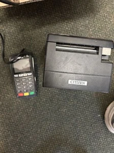 Used Citizen Receipt Printer, With Scanner And Card Reader. - Picture 1 of 1