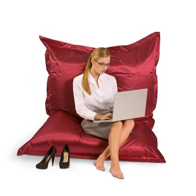 Smoothy Metallic Design Sitzsack Sitzkissen Sessel XXL Luxus Design Sitzsäcke - Bild 1 von 4