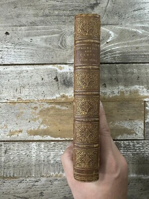 1845 Antique Literary Book "Imagination & Fancy" Fine Binding, 2nd ed. - Image 1 of 4